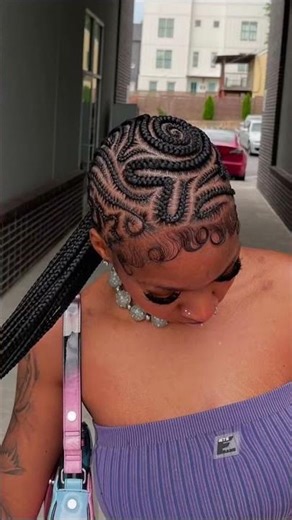 Crazy hairstyles designs #braids