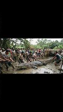 Die 2 berüchtigtsten Menschenfresser unter den Krokodilen 🐊😱