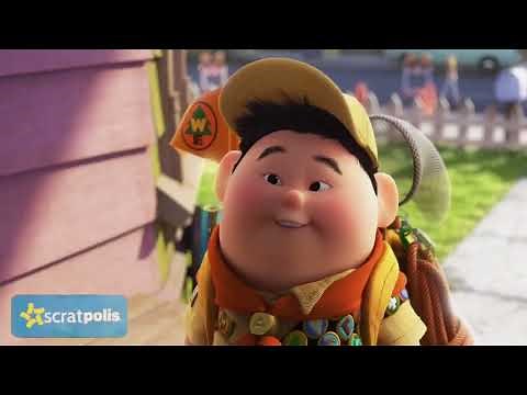 Up: Una aventura de altura (2009) - Escenas de Russell (HD) en (Español Latino)