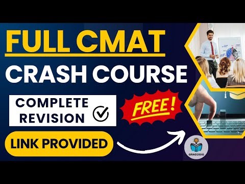 Full CMAT CRASH COURSE || Complete Revision || MUST WATCH