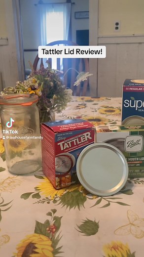 16 reactions · 3 comments | Tattler lids are a reusable canning lid system. They are great if you are looking to reduce waste and reduce reliance on market availability of lids. However, the price can be a factor #homestead #homesteading #canning #sustainability #foodsecurity | Teal House Farm | Facebook