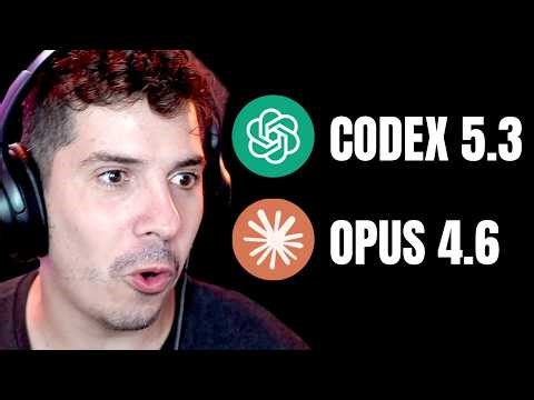GPT-5.3 Codex y Opus 4.6