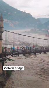 Iconic Victoria Bridge of Mandi again withstands the Beas flood lile a champ #mandi #victoriabridge #flood | The Wildcone