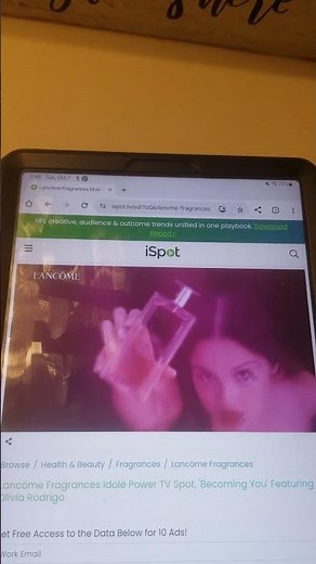 macy's Lancome idole power commercial 2025