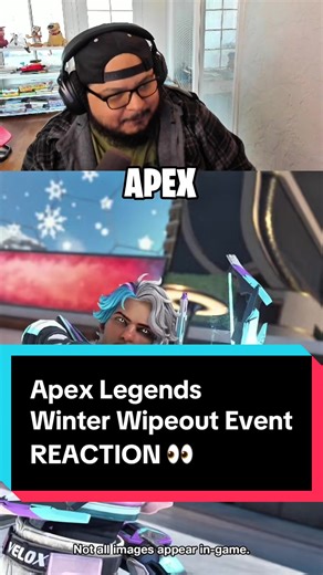 New Apex Legends Winter Wipeout Event REACTION 👀. #apexlegends | apex legend