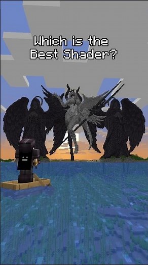 which minecraft shader is best for insane visuals? 🔥 #shorts