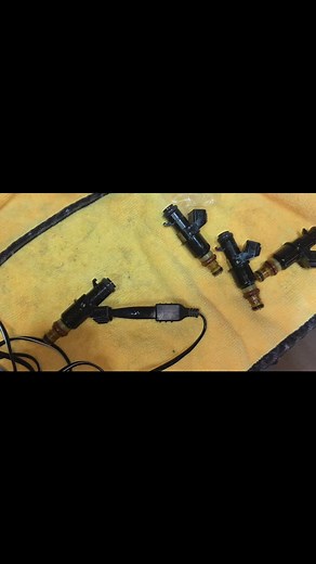 Had a customer come in yesterday with four injectors that would not fire whatsoever. After working my magic I was able to get them to start working again. Contact me for any of your injector servicing needs. #injector #need #servicing #too #fuel #is #god | Fuel To Feathers | Facebook