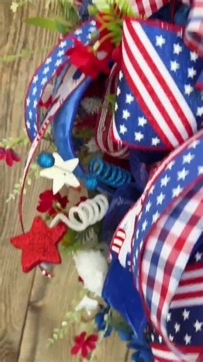 Patriotic Wreath, Fourth of July Wreath, Independence Day Wreath, Fourth of July Decor, Summer Wreath - Etsy