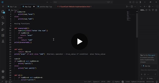 Python Practice: Logical Thinking with Functions and List Comprehensions | VARA LAKSHMI POKALA posted on the topic | LinkedIn
