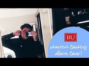 freshman dorm tour @ boston university | warren towers (including dimensions & details!)