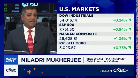 Watch CNBC's full interview with TIAA's Neel Mukherjee