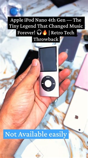 🍎 Apple iPod Nano 4th Gen — The Tiny Legend That Changed Music Forever! 🎧🔥 | Retro Tech Throwback