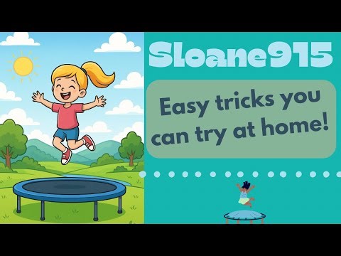 Easy Tricks to Try on Your Trampoline! 