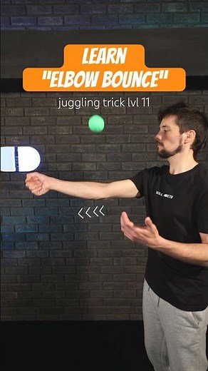 Learn Elbow Bounce juggling trick lvl 11 #howto #juggling #learn