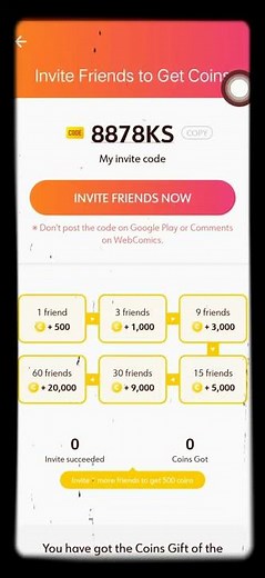 Invite Code (WebComics) UPDATED!!!