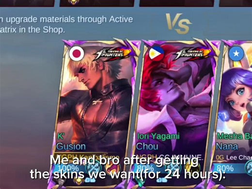 Get Free Trial Skins in MLBB and KOF