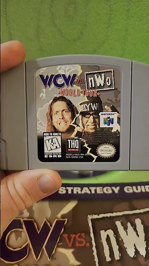 Nintendo n64 wcw vs nwo world tour
