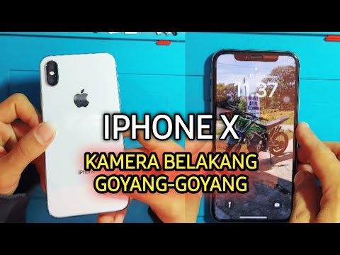 Iphone X kamera goyang/bergetar/shaking by mezelphone