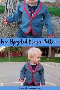 FREE Upcycled Blazer Pattern