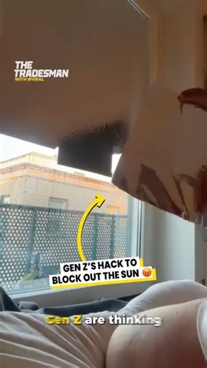 Gen Z have invented a new way to block out the sun 🤯 | The Tradesman