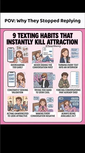 9 Texting Habits That Instantly Kill Attraction
