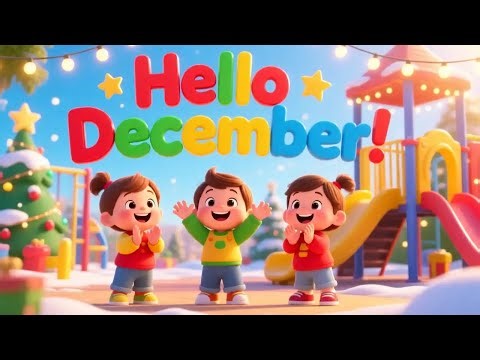‎🎄 Hello December! | Fun Holiday Song for Kids 👶✨#kidssongs #decemberfun