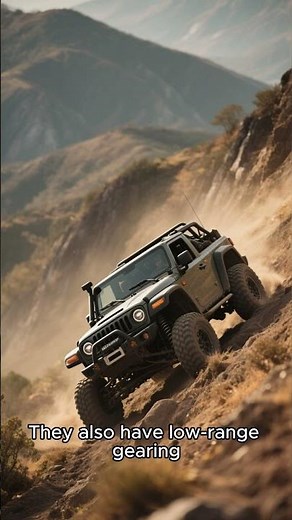 How Off-Road Vehicles Work in 60 Seconds! (4x4 Explained)