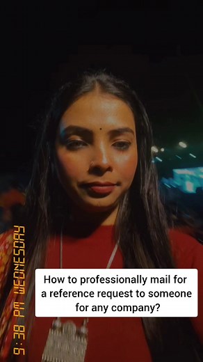 Sample mail for a reference request👇 Subject: Reference Request Dear [Recipient's Name], I hope this email finds you well. I am reaching out to request a professional reference from you for my application to [Company Name]. I had the privilege of working with you during my time at [Previous Company], and I greatly value the insights and guidance you provided during our collaboration. Your support significantly contributed to my professional growth, and I believe your endorsement would be invalu