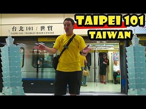 Visiting Taipei 101 - The tallest building in Taiwan!