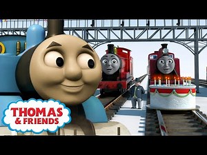 Kereta Thomas & Friends | Thomas dan Kejutan Ulang Tahun | Kereta Api | Animasi | Kartun