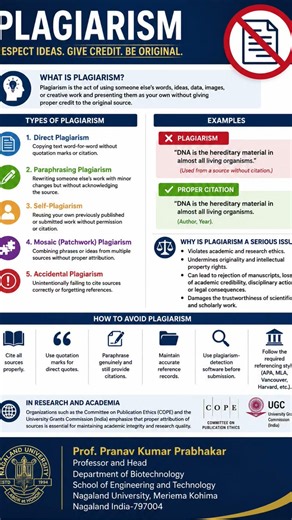 What is Plagiarism? #research #writing #plagiarism #education #academicwriting #academicpublishing