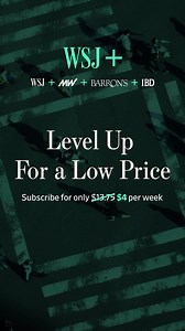 Tap into wider coverage, deeper analysis and faster updates. Get WSJ+. | The Wall Street Journal | Facebook