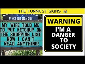 Top 30 Funniest Signs 😂 That Will Make You Laugh Nonstop! (Part 1)
