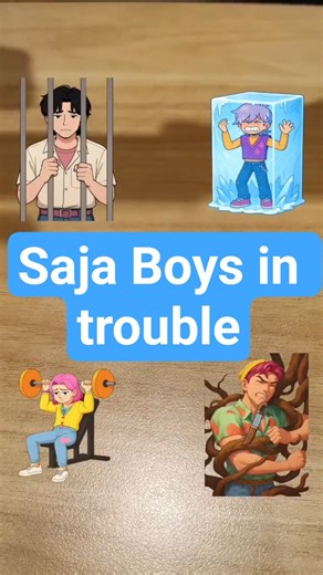 Saja Boys in trouble #netflix #kpop #kpopdemonhunters #rumi #korea