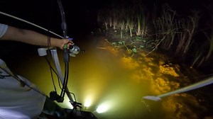 Pescando con Arco y Jamo en Agua dulce Arco de pesca listo para pescar : https://amzn.to/40ZHVp4 Carrete solamente : https://amzn.to/3Uv1OlA | Pesca Y Caza USA