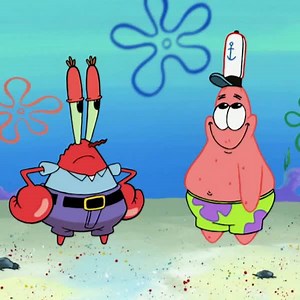 Patrick is celebrating FALL the only way he knows how...by FALLING. | Patrick Star