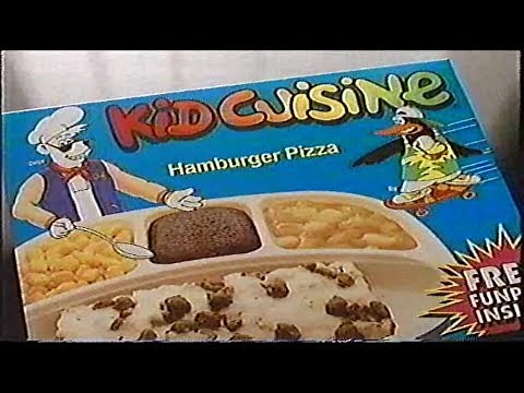Kid Cuisine Frozen Dinner 90s Era Commercial