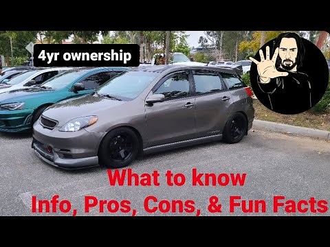 Toyota Matrix 4yr ownership review