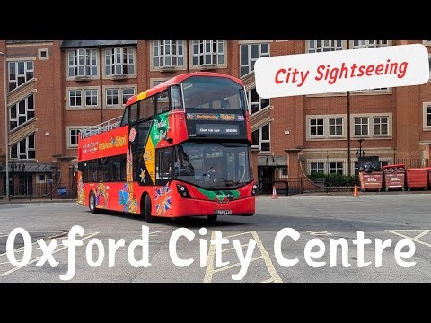 Oxford city tour on City Sightseeing Bus | September 2025