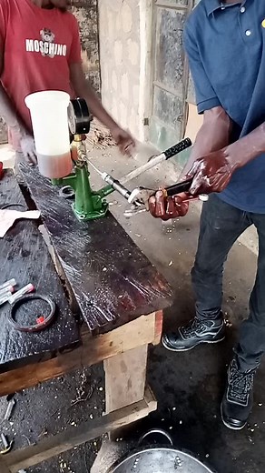 Exploring Manual Press Techniques in a Rustic Environment