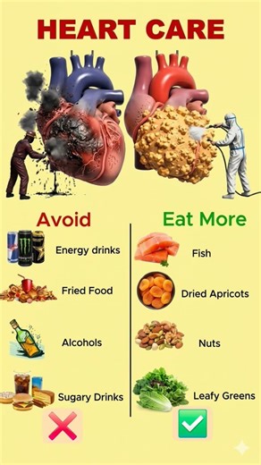 Healthy Heart Secrets!🫀 Care | Healthy Food