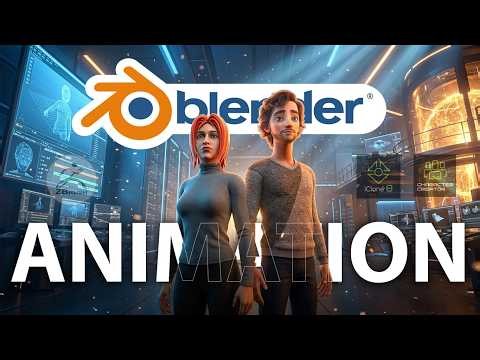 The Complete 3D Cartoon Animation Workflow! ✨ Start to Finish