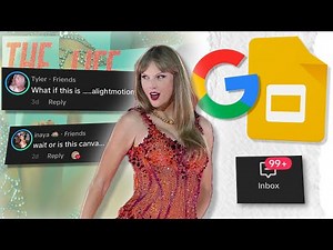 I tried making a TikTok edit with GOOGLE SLIDES