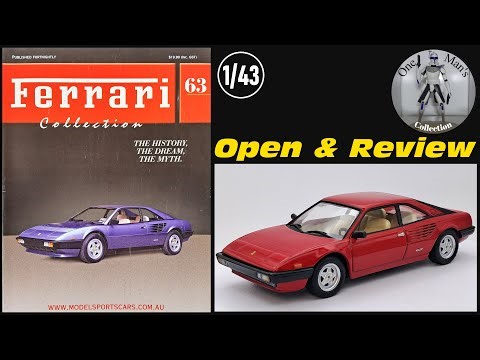 Ferrari Collection Magazine #63 - 1:43 Scale Ferrari Mondial 8 (coupe) - Unboxed Review