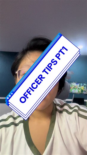 Basic officer tips for all my fellow officers! PART 1 #fyp #officer #school