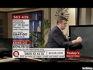 TV Salesman Fail