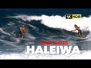 Surfing Haleʻiwa ft. Kelly Slater, Jack Johnson (Raw 4K60p HDR)