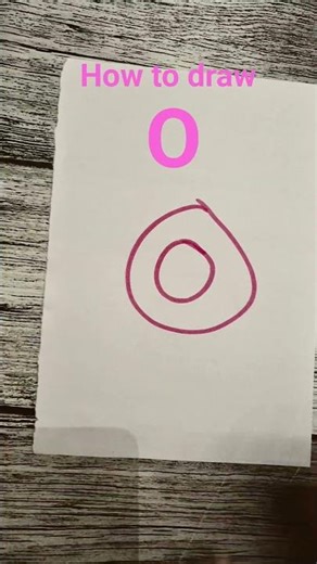 how to draw o