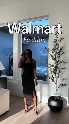 I found the most stunning dress from #walmartfashion 🥰.. the fabric feels amazing.. and I paired it with this incredibly soft and comfy shrug! I sized up to medium! #walmartfinds #walmartfirstdayoutfit #walmarthaul #walmartfashion #walmartclearance #affordablefashion #affordablemakeup #affordableshoes #blackdress