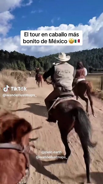 El tour en caballo más bonito de México
